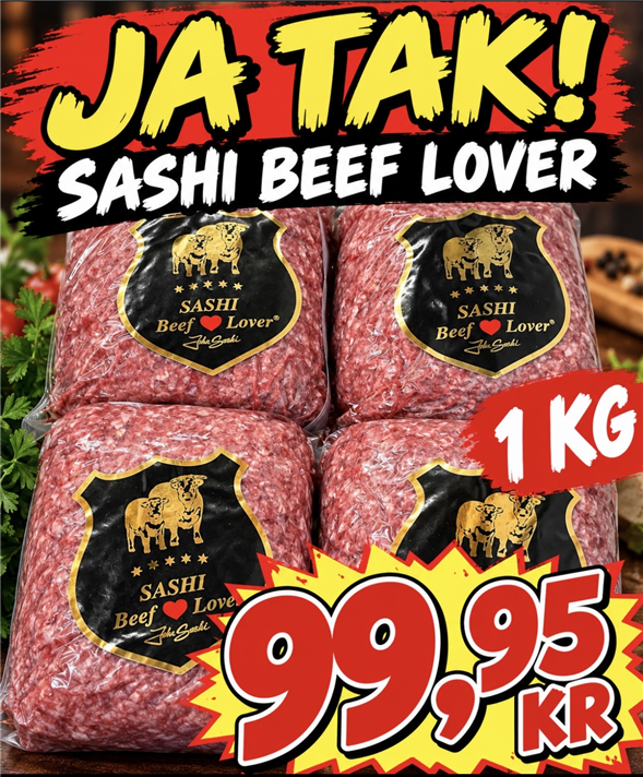 1 kg sashi oksekød