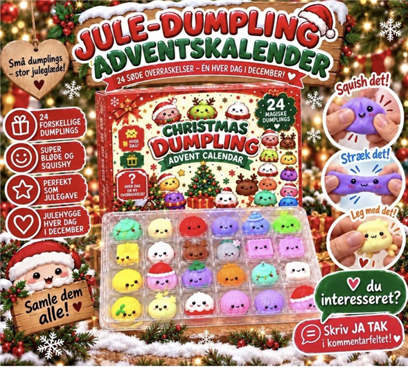 Squishy julekalender