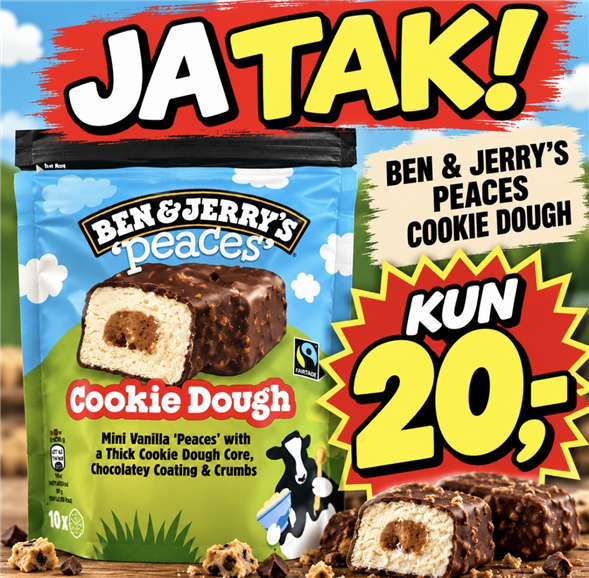 Ben & Jerry cookie dough