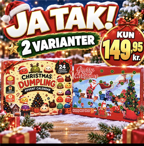 Squishy julekalender