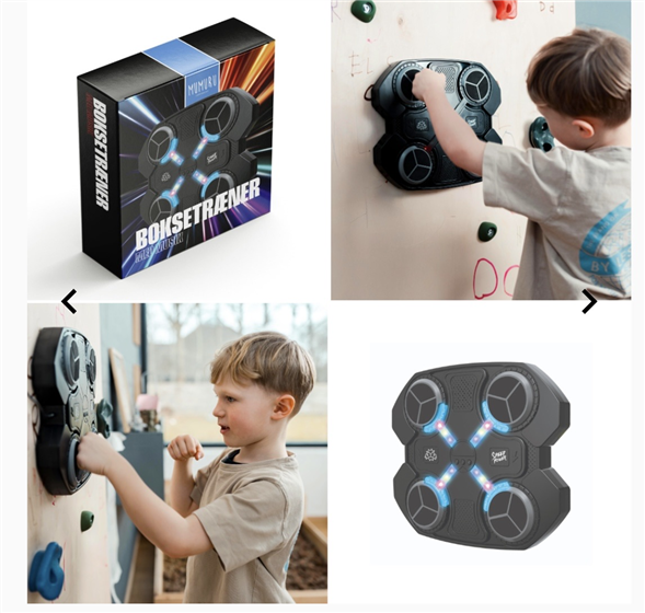 Boksetræner med lyd