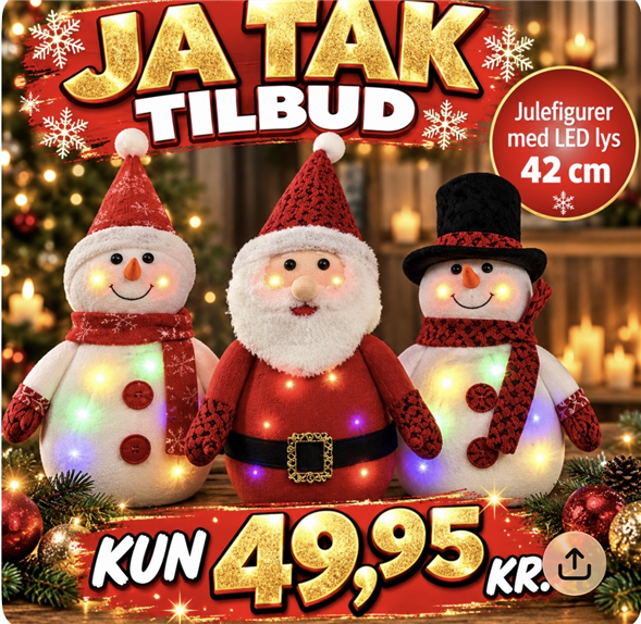 Julefigurer 42 cm